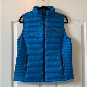 Patagonia Blue Women’s Down Sweater Vest